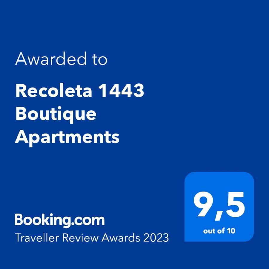 Recoleta 1443 Boutique Apartments Buenos Aires Exterior photo